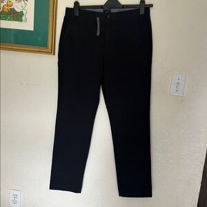 J. Crew 770 Straight stretch chino pant In black Size 32x30